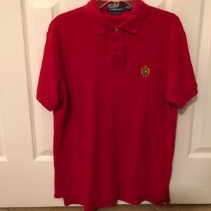 Ralph Lauren Men’s Poli shirt Red L
